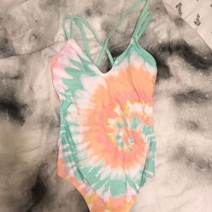 NEVR WORN tie dye one piece